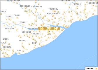 map of Saaejungji