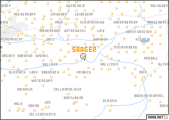 map of Saager