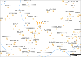 map of Şā‘ah