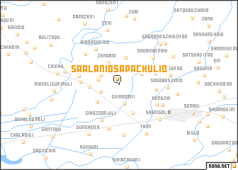 map of Saalanio-Sapachulio