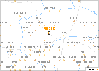 map of Saala