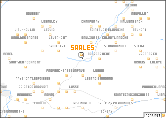 map of Saales