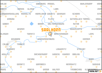 map of Saalhorn