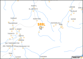 map of Sa‘āl