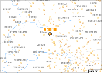 map of Saam-ni