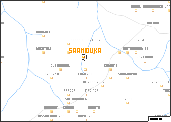 map of Saamouka