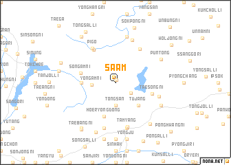 map of Saam