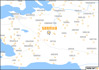 map of Saanika