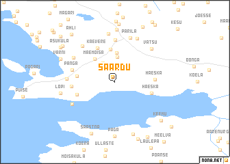 map of Saardu