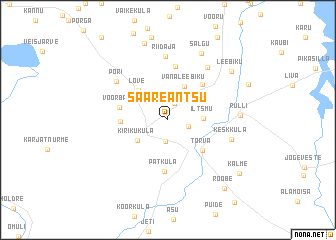 map of Saareantsu