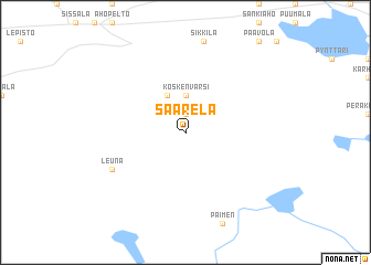 map of Saarela