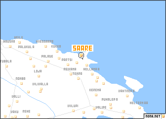 map of Sääre