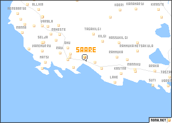 map of Saare