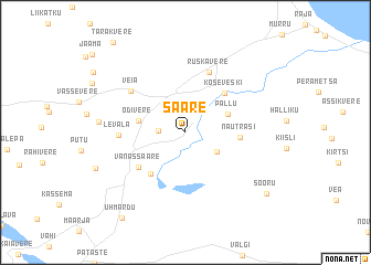 map of Saare