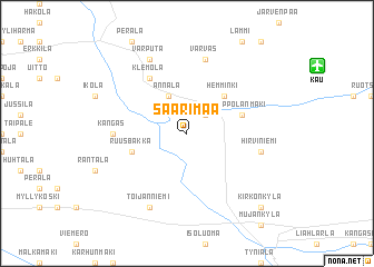 map of Saarimaa