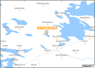 map of Saarioinen