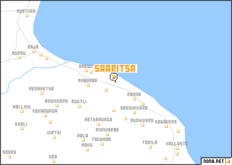 map of Sääritsa