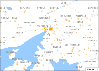 map of Saari