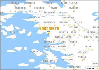 map of Saarnisto