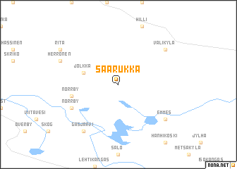 map of Saarukka