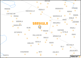 map of Sääsküla