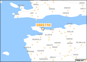 map of Saastna