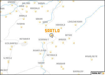 map of Saatlo