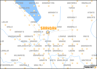 map of Sa-aw-daw