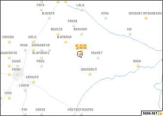 map of Sâa