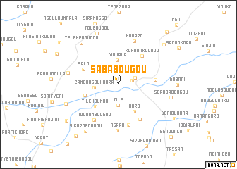 map of Sababougou