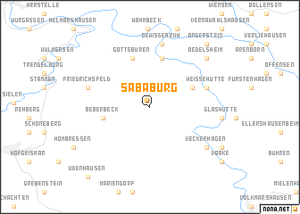 map of Sababurg