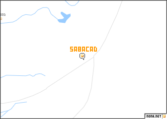 map of Sabacad