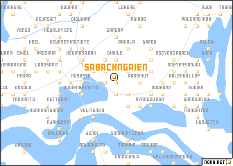 map of Sabach Ngaien