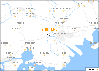 map of Sabachō
