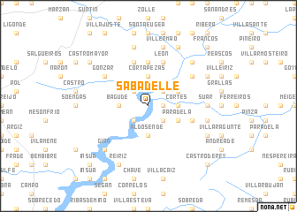 map of Sabadelle