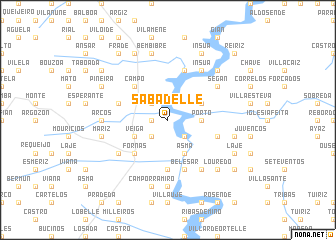 map of Sabadelle