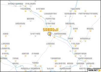 map of Sabadji