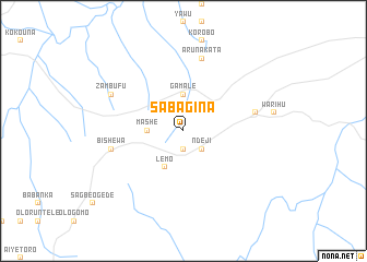 map of Sabagina