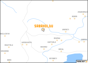 map of Sabaholdu