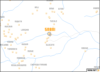 map of Sabai