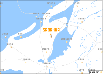 map of Sabakwa