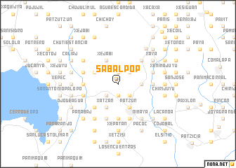 map of Sabalpop