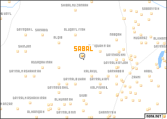 map of Sabal