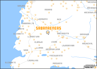 map of Sabana Eneas