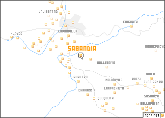 map of Sabandia