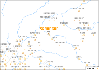 map of Sabañgan