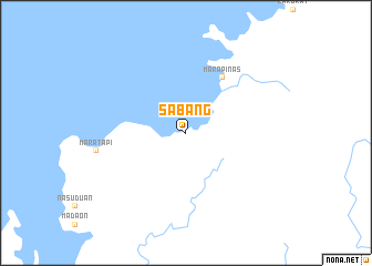 map of Sabang