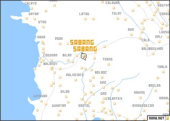 map of Sabang