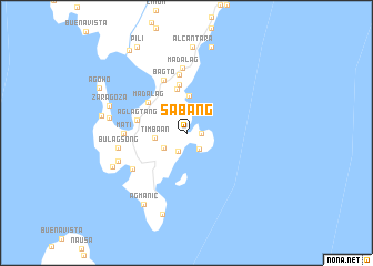 map of Sabang