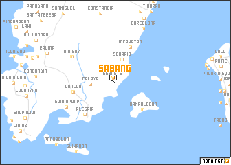 map of Sabang